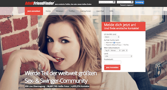 AdultFriendFinder Erfahrungen
